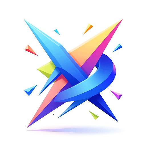 Dynamic Abstract Futuristic Graphic Design