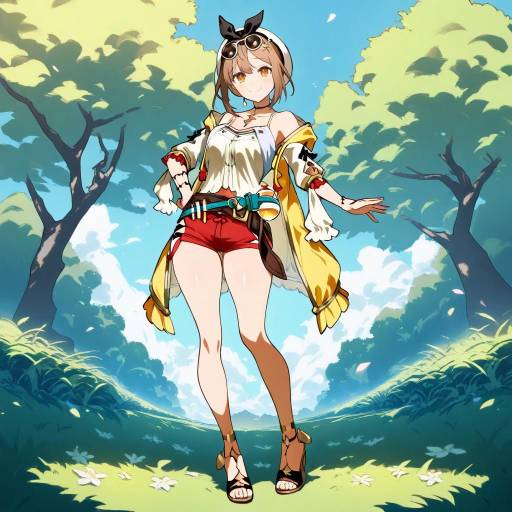 Joyful Atelier Ryza in Serene Meadow