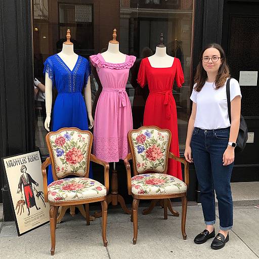 Colorful Costumes Display on Haight