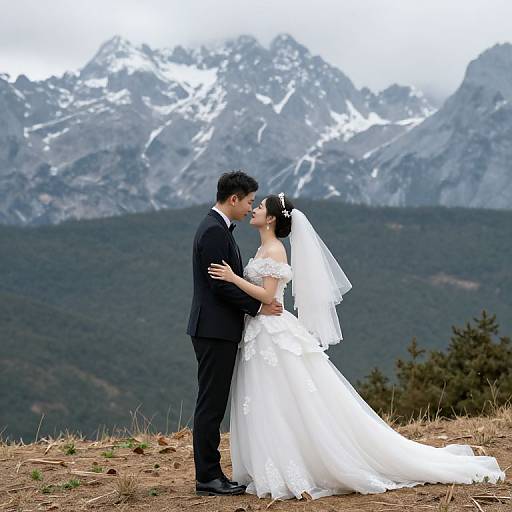Scenic Mountain Wedding Photography