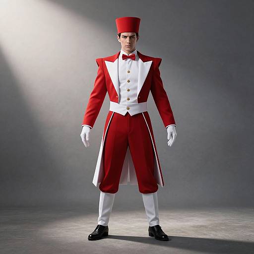 Rectangular Prism Magician in Costume