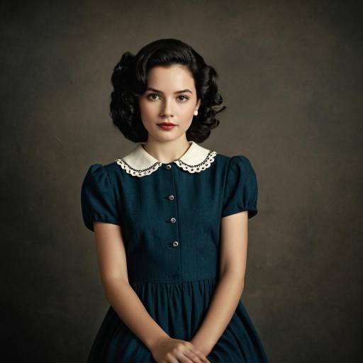 1940s Classic Dress Inspired by Nina