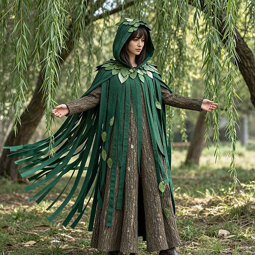 Fantasy Willow Tree Costume Design