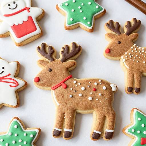 Festive Reindeer Cookies for Kids