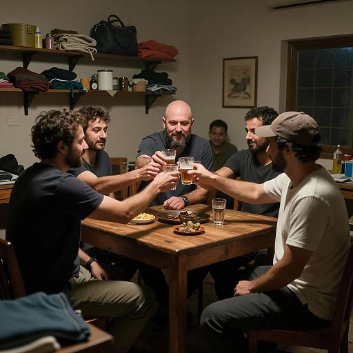 Celebration in a Cluttered Room