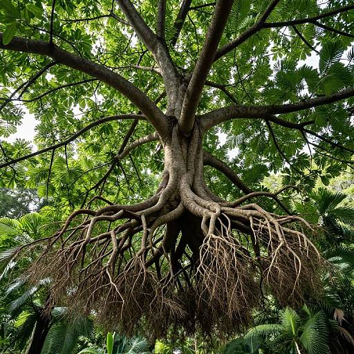 Surreal Roots Defying Gravity