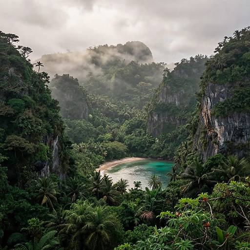 Redonda Island Tropical Paradise Scene