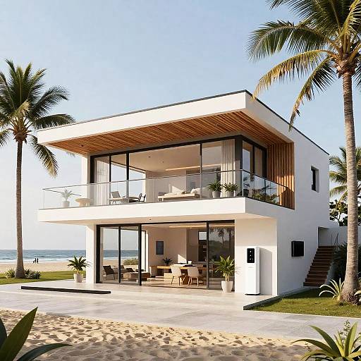Contemporary Sustainable Beach House Design