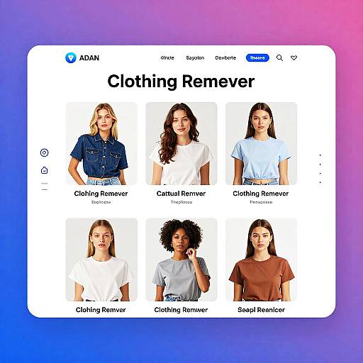 AI-Powered Virtual Clothing Remover