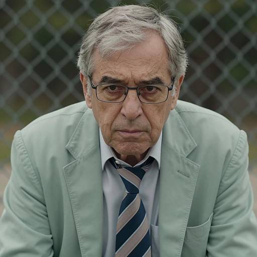 Serious Middle-Aged Man Portrait