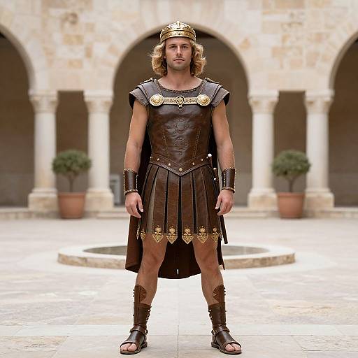 King Arthur in Roman Costume