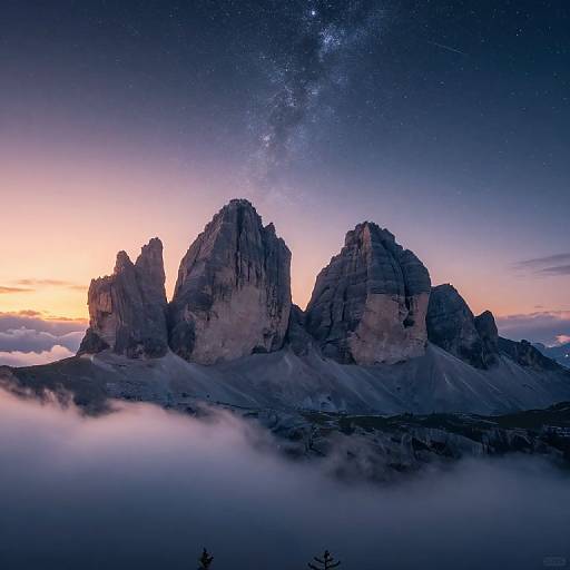 Ethereal Mountain Sunrise Symphony