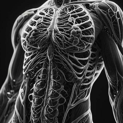 Surreal Artistic Anatomical 3D Render