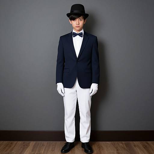 Realistic Male Candyman Costume Portrait