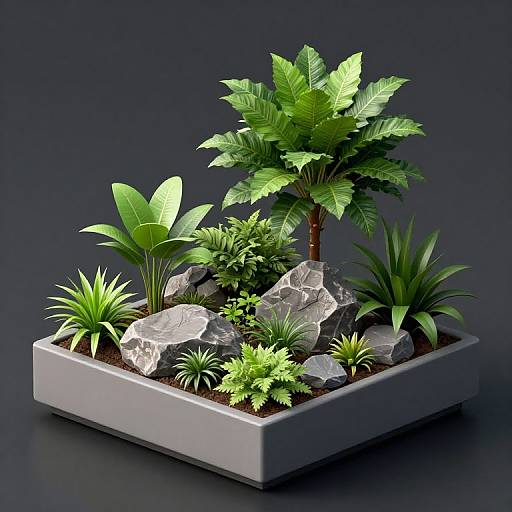 Realistic Tech Visualization of Growth