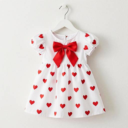 Cute Little Girl's Heart Dress