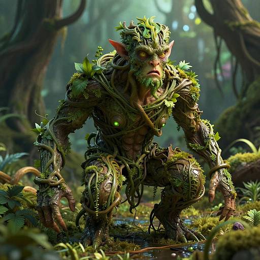 Elemental Ent in Enchanted Swamp