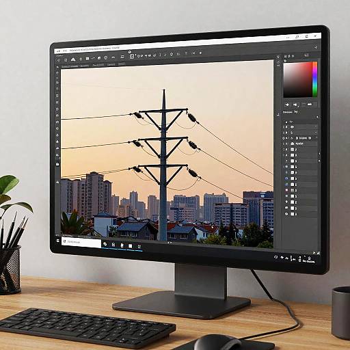 Power Lines Removal Photo Tutorial