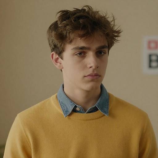 Portrait of a Young Man in Sweater