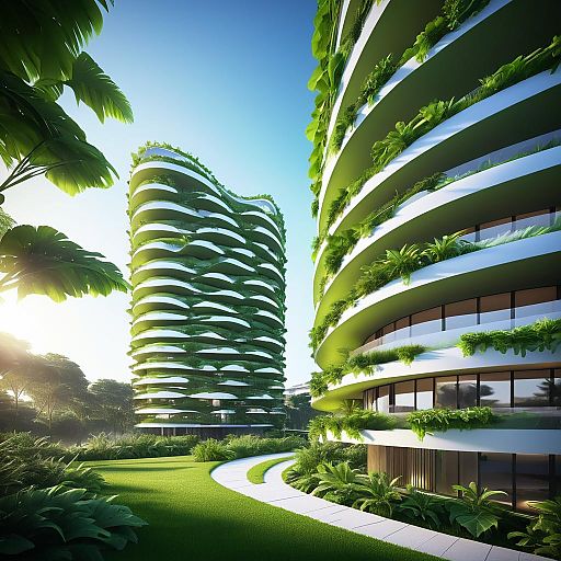 Innovative Eco-Friendly Futuristic Residence Design Innovative Eco-Friendly Futuristic Residence Design