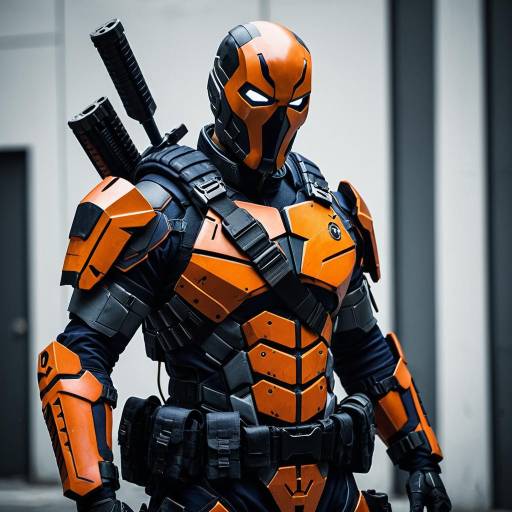 Intense Deathstroke Cosplay Costume Design