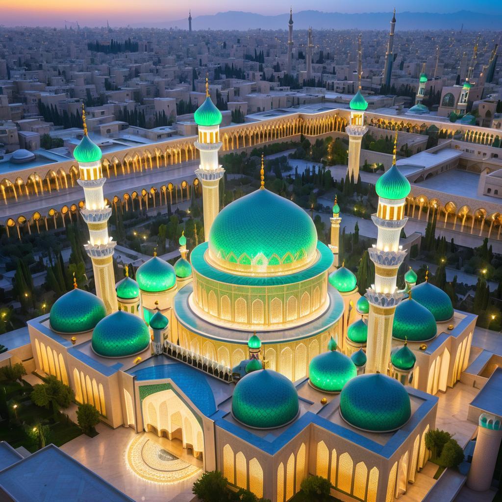 Stunning Islamic Architecture of Tehran Mosque