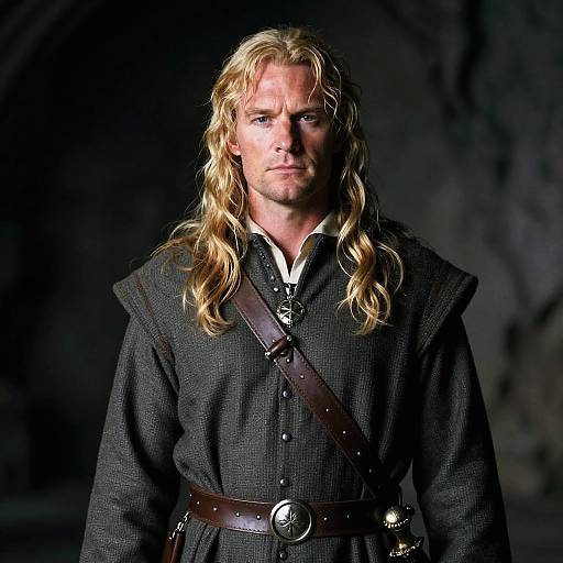 Wise Gondorian Captain Portrait