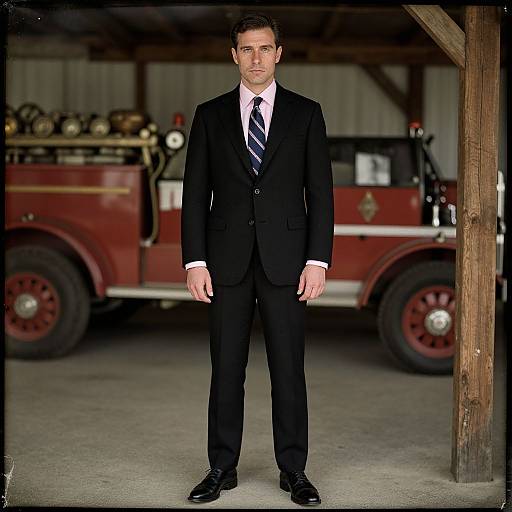 Man in Classic Suit by Vintage Display