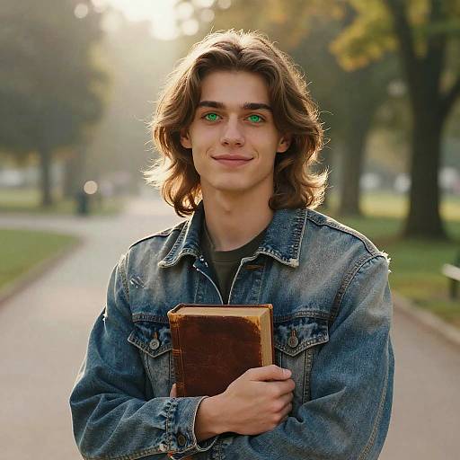 Soft Cinematic Portrait in Morning Fog