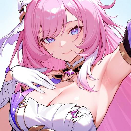 Elysia from Honkai Impact Illustration