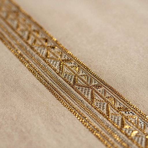 Intricate Handwoven Jama Fabric Close-up