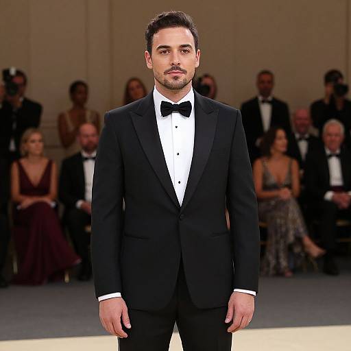 Elegant Gala Male Tuxedo Attire