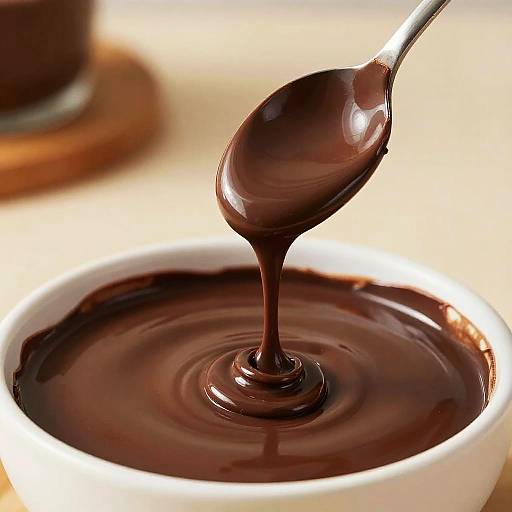 Hyperrealistic Molten Chocolate Dessert