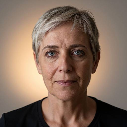 Portrait of Middle Eastern Woman with Wisdom