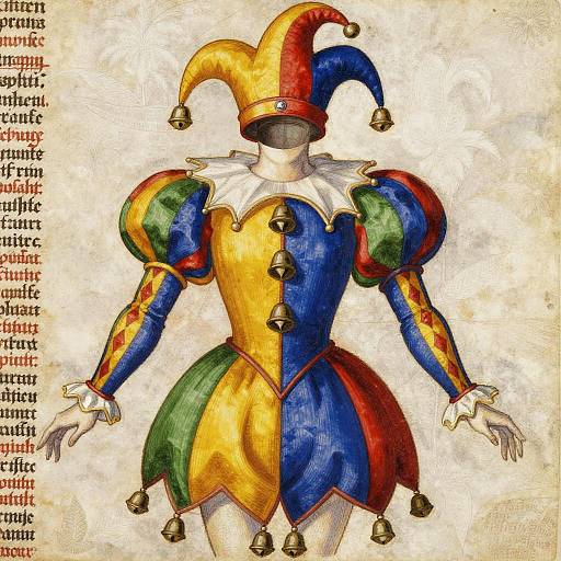 Renaissance Jester Harlequin Outfit