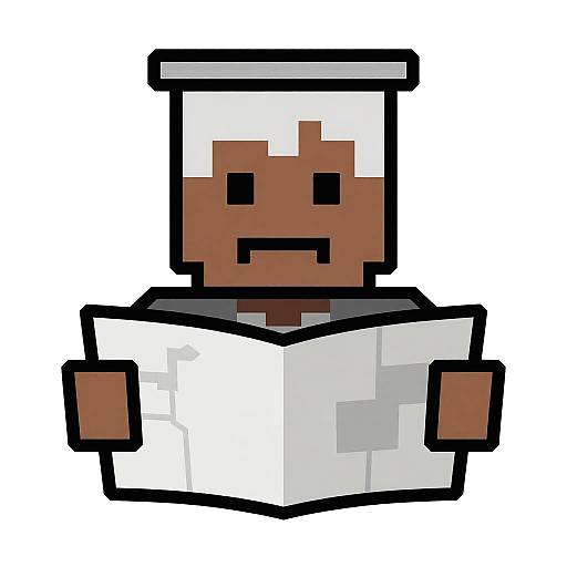 Minimalistic Rust Character Banner