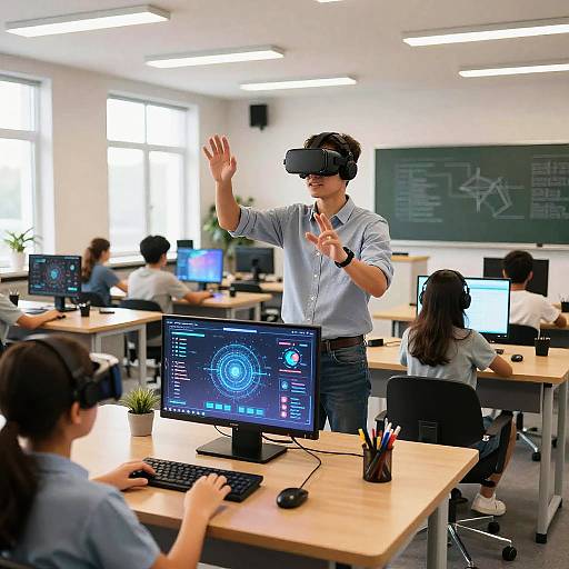 Ultramodern AI Classroom Innovation
