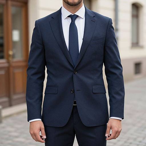 Man in German Jacket and Tie