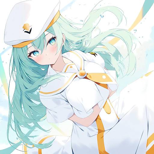 Illustration of Alice carroll, aria (manga) in the style of Nibiiro shizuka