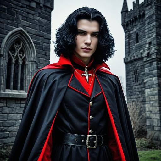 Gothic Dracula Cosplay Costume Design
