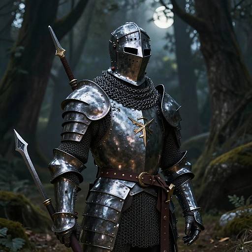 Rogue in Chain Mail Shadows