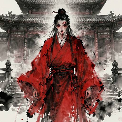 Psychopath in Ancient Chinese Temple