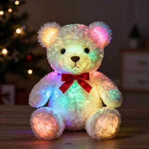 Colorful Glowing LED Teddy Bear