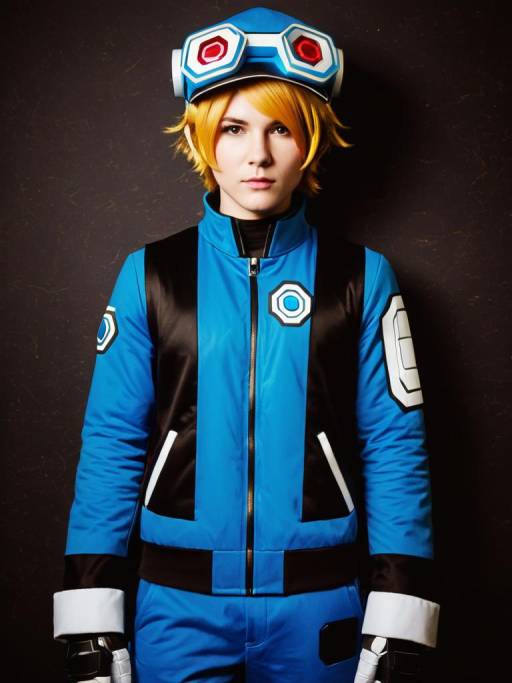 Realistic Beck Cosplay Photo of Man