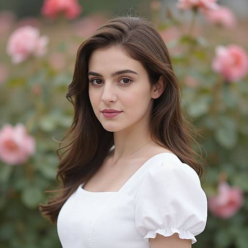 Realistic Disney Princess in Winter