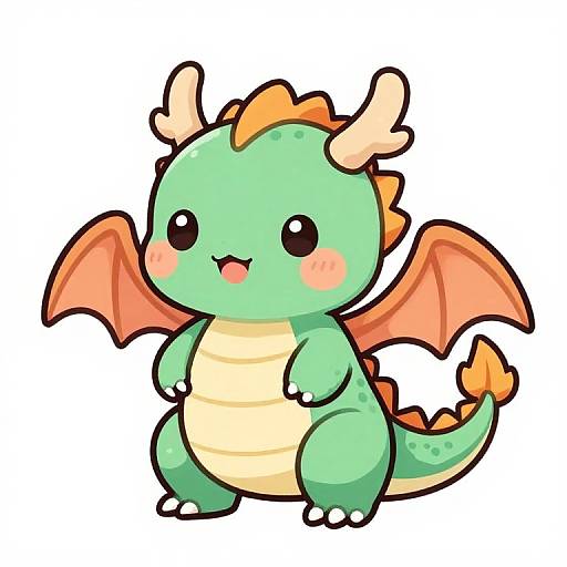 Cute Dragon Clipart Designs