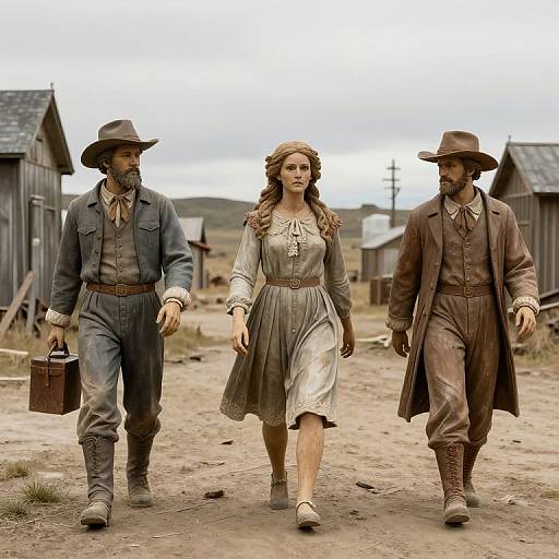 Annual Ghost Town Statue Parade