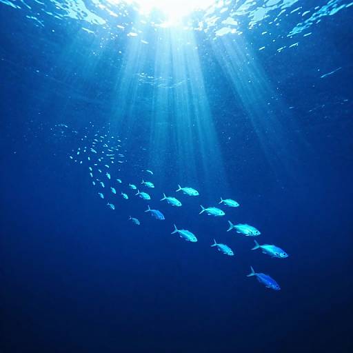 Ethereal Underwater Luminous Realm