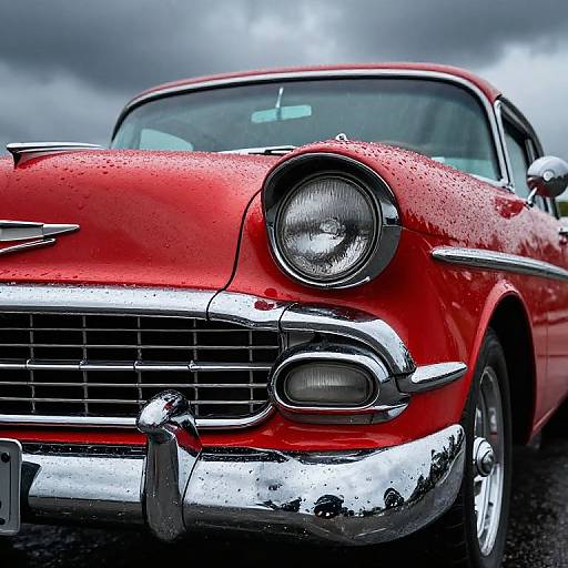 1955 El Camino Front Grill Detail