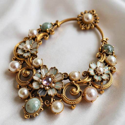 Vintage Rococo Jewelry in Lavish Detail